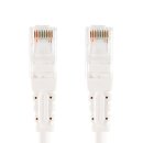 CAT5e UTP-Netzwerkkabel RJ45 (8P8C) male - RJ45 (8P8C) male 1.00 m Weiss