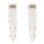 CAT5e UTP-Netzwerkkabel RJ45 (8P8C) male - RJ45 (8P8C) male 15.0 m Weiss