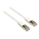 CAT6 F/UTP-Netzwerkkabel RJ45 (8P8C) male - RJ45 (8P8C) male 0.50 m Weiss