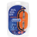 CAT6 F/UTP-Netzwerkkabel RJ45 (8P8C) male - RJ45 (8P8C) male 10.0 m Blau