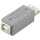 USB 2.0 Adapter USB A female - B female Grau