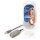 Aktive USB 2.0 Verlängerungskabel USB A male - USB A female 5.00 m Blau