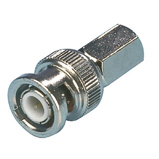 CCTV-Video Balun BNC 6.8 mm Male Silber