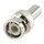 Stecker BNC 6.0 mm Male Metall Silber