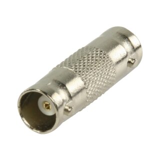 BNC-Adapter BNC-Kupplung - BNC-Kupplung Silber