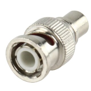 Stecker BNC 7.0 mm Male Metall Silber