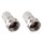 F-Stecker 5.5 mm Male Silber