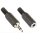 Audio-Stecker-Kit 3.5 mm Schwarz