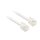 Telefonkabel RJ11 (6P4C) female - RJ11 (6P4C) female flach 5.00 m Weiss