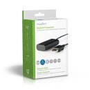 Drahtloser Audiosender | Bluetooth® | Bis zu 2 Kopfhörer | Schwarz