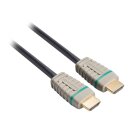 High Speed HDMI Kabel mit Ethernet HDMI Anschluss - HDMI Anschluss 1.00 m Blau