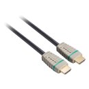 High Speed HDMI Kabel mit Ethernet HDMI Anschluss - HDMI Anschluss 3.00 m Blau