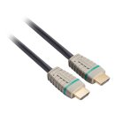 High Speed HDMI Kabel mit Ethernet HDMI Anschluss - HDMI Anschluss 15.0 m Blau
