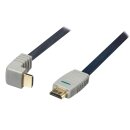High Speed HDMI Kabel HDMI Anschluss - HDMI Anschluss 2.00 m Blau