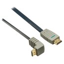 High Speed HDMI Kabel HDMI Anschluss - HDMI Anschluss 2.00 m Blau
