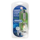 High Speed HDMI Kabel mit Ethernet HDMI Anschluss - HDMI Anschluss abgewinkelt 90° 1.00 m Blau