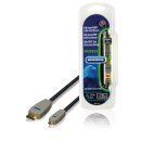 High Speed HDMI Kabel mit Ethernet HDMI Anschluss - HDMI Micro Stecker 2.00 m Blau