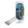 Component-Video-Kabel 3x RCA male - 3x RCA male 1.00 m Blau