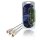 Composite-Videokabel 3x RCA male - 3x RCA male 1.00 m Blau