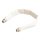 Antennenkabel flach F female - F female 0.20 m Weiss