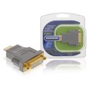 High-Speed-HDMI Adapter HDMI Anschluss - DVI-D 24+1p Buchse Grau