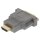 High-Speed-HDMI Adapter HDMI Anschluss - DVI-D 24+1p Buchse Grau