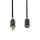 Stereo Audiokabel | 3,5-mm-Stecker  -  3,5-mm-Buchse | 3,0 m | Anthrazit