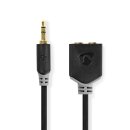 Stereo Audiokabel | 3,5-mm-Stecker  -  2x 3,5-mm-Buchse |...