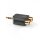 Audio-Adapter Stereo | 3,5-mm-Stecker  -  2x Cinch-Buchse