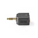 High End Klinken Verteiler Klinke 3,5mm Stecker Buchse Splitter Weiche vergoldet