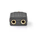 High End Klinken Verteiler Klinke 3,5mm Stecker Buchse Splitter Weiche vergoldet
