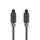 Optisches Audiokabel | TosLink-Stecker  -  TosLink-Stecker | 1,0 m | Anthrazit