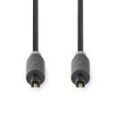 2m Toslink Glasfaserkabel Kabel digital Audio 5.1 7.1 Digitales Cable 2 Meter