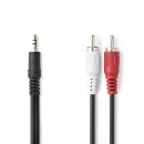 Stereo Audiokabel | 3,5-mm-Stecker - 2x Cinch-Stecker |...