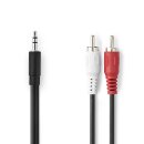 Stereo Audiokabel | 3,5-mm-Stecker - 2x Cinch-Stecker |...