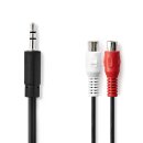 Stereo Audiokabel | 3,5-mm-Stecker - 2x Cinch-Buchse |...