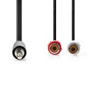 Stereo Audiokabel | 3,5-mm-Stecker - 2x Cinch-Buchse |...