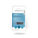 Audio-Adapter Stereo | 3,5-mm-Stecker - 6,35-mm-Buchse | Schwarz