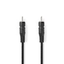 Digital-Audiokabel | Cinch-Stecker - Cinch-Stecker | 2,0 m | Schwarz