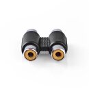 Audio-Adapter Stereo | 2x Cinch-Buchse - 2x Cinch-Buchse...