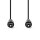 Optisches Audiokabel | TosLink-Stecker - TosLink-Stecker | 5,0 m | Schwarz