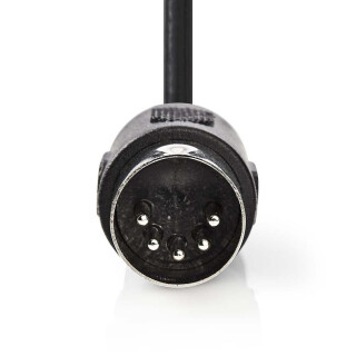 Audiokabel | DIN-Stecker 5-polig 3,5-mm Klinke Klinkenstecker Adapter Kabel 1m
