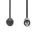 Audiokabel | DIN-Stecker 5-polig 3,5-mm Klinke...