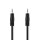 Stereo Audio kabel | 2,5mm-Stecker - 2,5mm-Stecker 1m Klinke mini hiFi