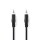 Stereo Audiokabel | 3,5-mm-Stecker - 3,5-mm-Stecker | 3,0 m | Schwarz