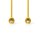 Stereo Audiokabel | 3,5-mm-Stecker - 3,5-mm-Stecker | 1,0 m | Gelb