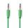 Stereo Audiokabel | 3,5-mm-Stecker - 3,5-mm-Stecker | 1,0 m | Grün
