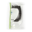 Optisches Audiokabel | TosLink-Stecker - TosLink-Stecker | 3,0 m | Schwarz