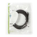 Optisches Audiokabel | TosLink-Stecker - TosLink-Stecker | 5,0 m | Schwarz