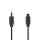 Optisches Audiokabel | TosLink-Stecker - Optischer 3,5-mm-Stecker | 1,0 m | Schwarz
